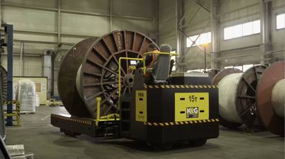 Погрузчик кабельных барабанов, г/п 15 т