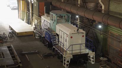 Вагонотолкатель 1800 тонн