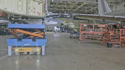 Автоматизированная AGV платформа для авиационного завода г/п 10 т