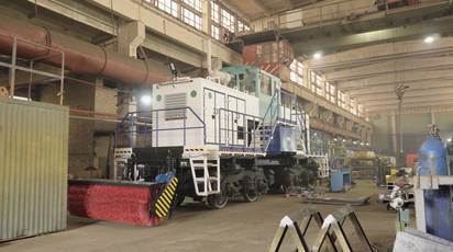 Вагонотолкатель 1800 тонн