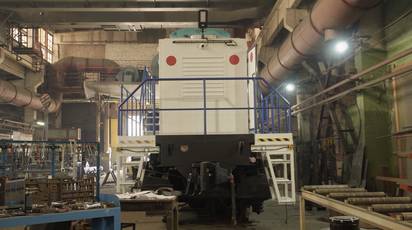 Вагонотолкатель 1800 тонн