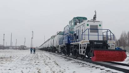 Вагонотолкатель 1800 тонн